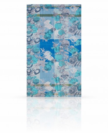 Палантин Женский SN-WATER.FL/BLUE.DULL